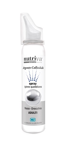 NUTRIVA ARGENTO COLLOIDALE NASO/ORECCHIE 100 ML - Gruppofarmastore.it