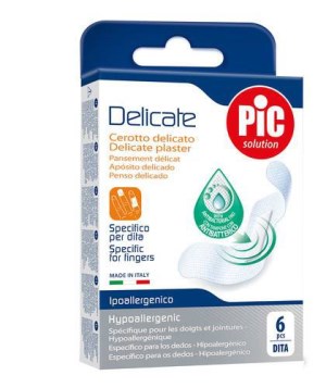 CEROTTO PIC DELICATE DITA ANTIBATTERICO 6 PEZZI - Gruppofarmastore.it