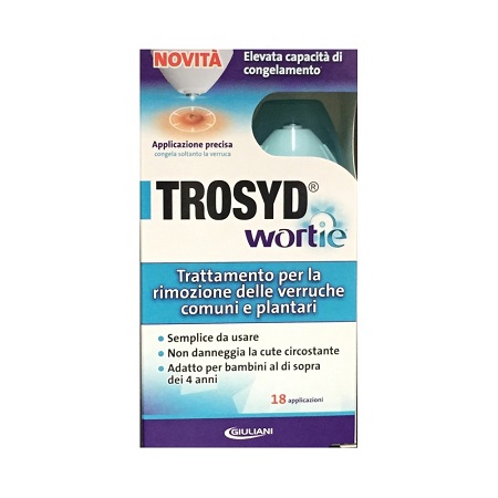 TROSYD WORTIE CRIOGENIZZANTE VERRUCHE COMUNI/PLANTARI 50 G - Gruppofarmastore.it