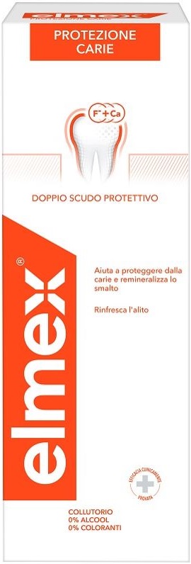 ELMEX PROTEZIONE CARIE COLLUTORIO FLUORURO AMMINICO 400 ML - Gruppofarmastore.it