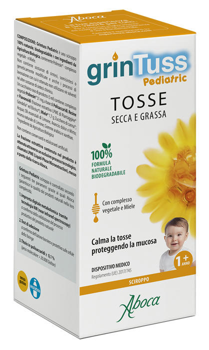 GRINTUSS PEDIATRIC SCIROPPO 180 G - Gruppofarmastore.it