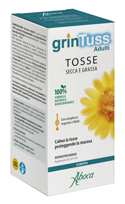 GRINTUSS ADULTI SCIROPPO 180 G - Gruppofarmastore.it