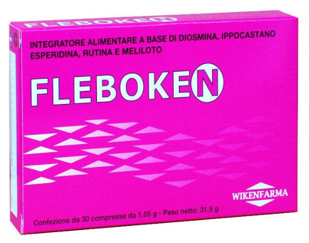 FLEBOKEN 30 COMPRESSE - Gruppofarmastore.it