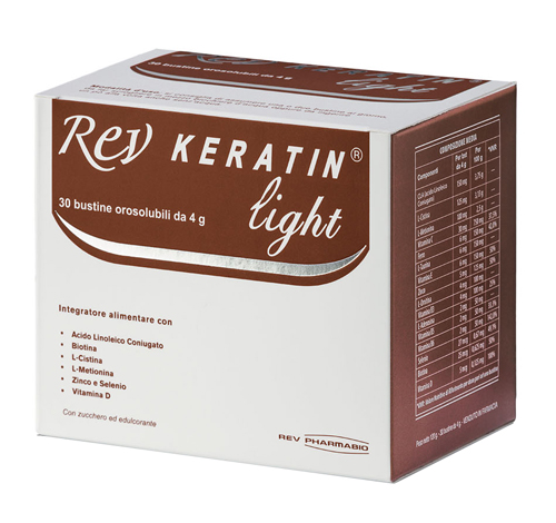 REV KERATIN LIGHT 30 BUSTE 120 G - Gruppofarmastore.it