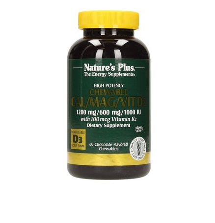 CAL/MAG/D3 CALCIO MAGNESIO VITAMINA D3 MASTICABILE AL CIOCCOLATO 337 MG - Gruppofarmastore.it