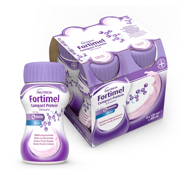 FORTIMEL COMPACT PROTEIN FRUTTI DI BOSCO 4X125 ML - Gruppofarmastore.it
