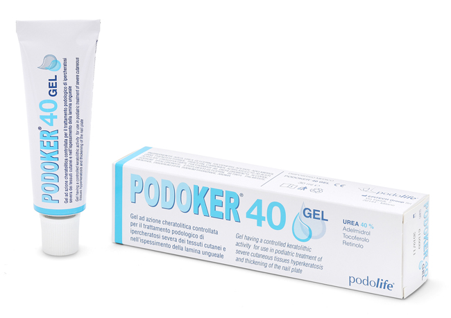 PODOKER 40 GEL AZIONE CHERATOLITICA TUBO DA 30 ML CON APPLICATORE - Gruppofarmastore.it