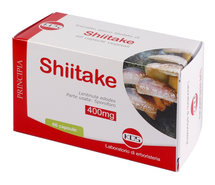 SHIITAKE ESTRATTO SECCO 60 CAPSULE - Gruppofarmastore.it