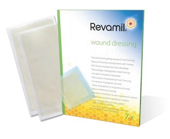 REVAMIL GARZE IMBEVUTE DI MIELE 10X10 CM 10 PEZZI - Gruppofarmastore.it