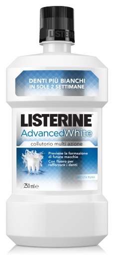 LISTERINE ADVANCE WHITE 250 ML - Gruppofarmastore.it