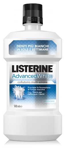 LISTERINE ADVANCE WHITE 500 ML - Gruppofarmastore.it