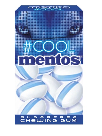 MENTOS COOL WILD MINT 22 G CHEWING GUM SENZA ZUCCHERO - Gruppofarmastore.it