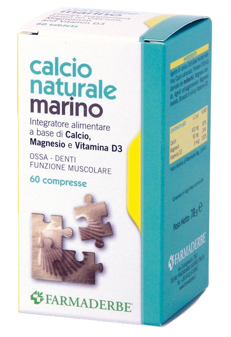 SALCIO NATURALE MARINO 60 COMPRESSE - Gruppofarmastore.it