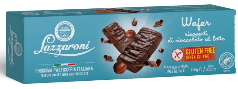 WAFER RICOPERTI DI CIOCCOLATO 100 G - Gruppofarmastore.it