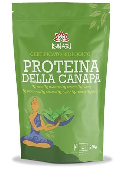 PROTEINE DELLA CANAPA BIO 250 G - Gruppofarmastore.it