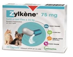 ZYLKENE CANI E GATTI FINO A 10KG 20 CAPSULE 75 MG - Gruppofarmastore.it