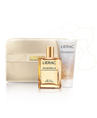 LIERAC COFANETTO HUILE SENSORIELLE AI 3 FIORI BIANCHI - Gruppofarmastore.it