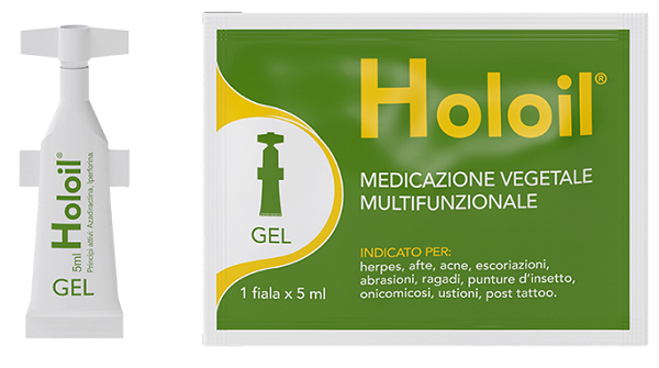 HOLOIL MONODOSE GEL TERMOSOFFIATA 1 FIALA 5ML - Gruppofarmastore.it