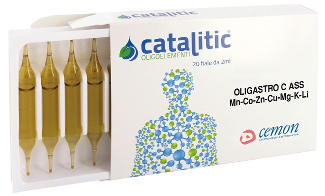 CATALITIC OLIGOELEMENTI OLIGATRO MN-CO-ZN-CU-MG-K-LI 20 AMPOLLE - Gruppofarmastore.it