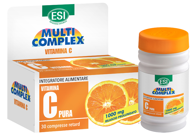 ESI MULTICOMPLEX VITAMINA C PURA 1000 MG RETARD 30 COMPRESSE - Gruppofarmastore.it