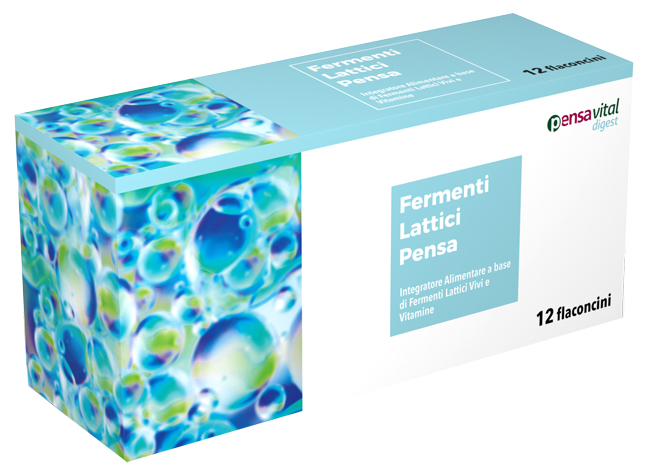 FERMENTI LATTICI PENSA 12 FLACONCINI DA 7 ML - Gruppofarmastore.it