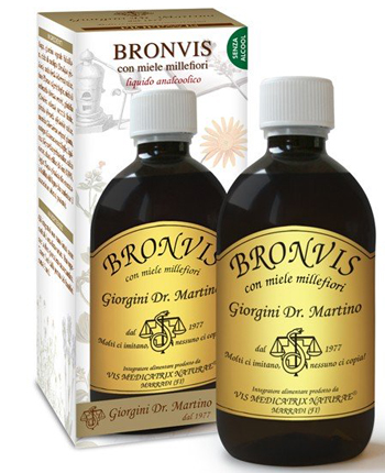 BRONVIS CON MIELE MILLEFIORI 500 ML - Gruppofarmastore.it