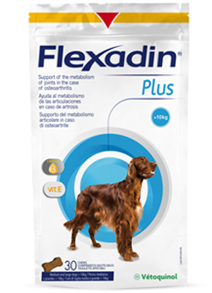 FLEXADIN PLUS CANE M & L 30 TAVOLETTE APPETIBILI - Gruppofarmastore.it
