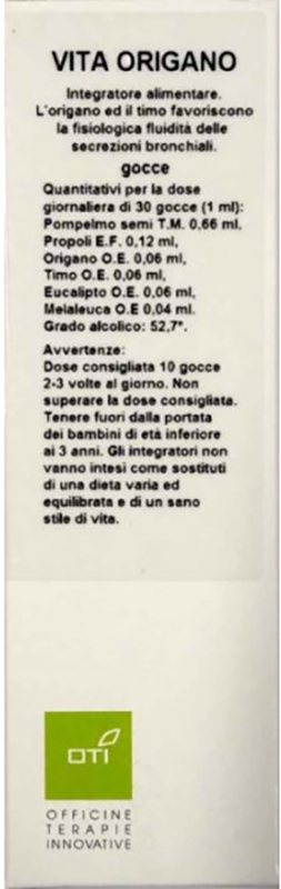 VITA ORIGANO GOCCE 30ML - Gruppofarmastore.it