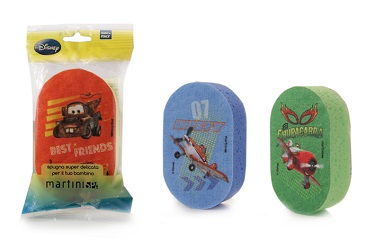 SPUGNA CORPO DISNEY CARS E PLANES ASSORTITI - Gruppofarmastore.it