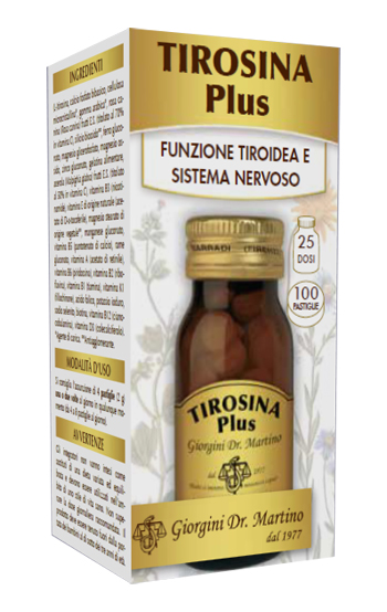 TIROSINA PLUS 100 PASTIGLIE - Gruppofarmastore.it