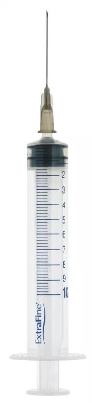 SIRINGA EXTRAFINE IPODERMICA 10 ML AGO 12 GAUGE 22 - Gruppofarmastore.it