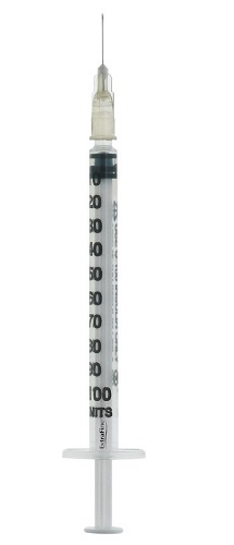 SIRINGA PER INSULINA EXTRAFINE 1ML 100 UI AGO REMOVIBILE 27 GAUGE 0,40X12 MM 1 PEZZO - Gruppofarmastore.it