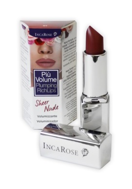 INCAROSE PIU' VOLUME PLUMPING RICHLIPS 01 SHEER NUDE - Gruppofarmastore.it