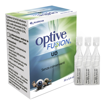 OPTIVE FUSION UD SOLUZIONE OFTALMICA STERILE 30 FLACONCINI MONODOSE 0,4 ML - Gruppofarmastore.it