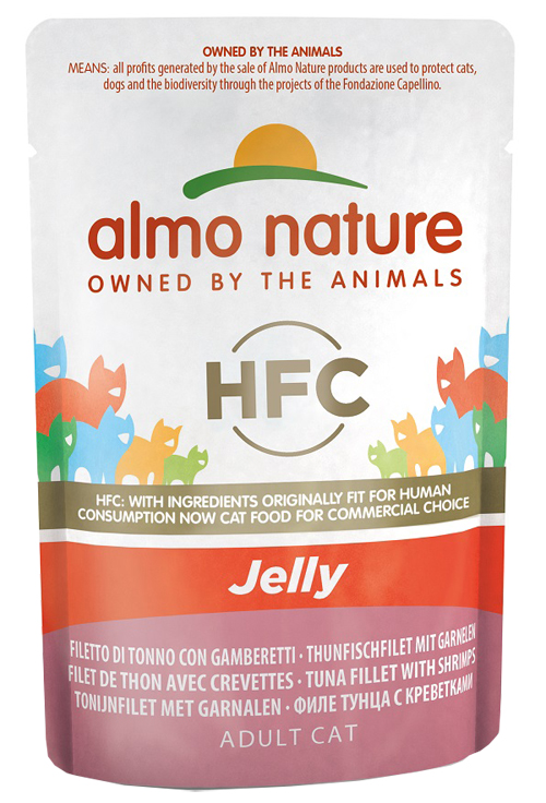 CLASSIC GATTO CON TONNO E GAMBERETTI JELLY - Gruppofarmastore.it