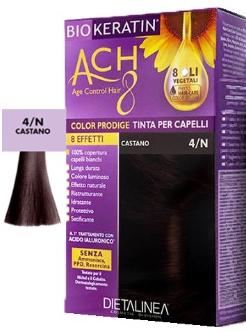 BIOKERATIN ACH8 COLOR PRODIGE 4/N CASTANO - Gruppofarmastore.it