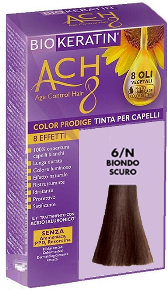 BIOKERATIN ACH8 COLOR PRODIGE 6/N BIONDO SCURO - Gruppofarmastore.it