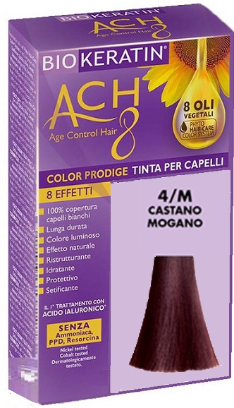 BIOKERATIN ACH8 COLOR PRODIGE 4/M CASTANO MOGANO - Gruppofarmastore.it