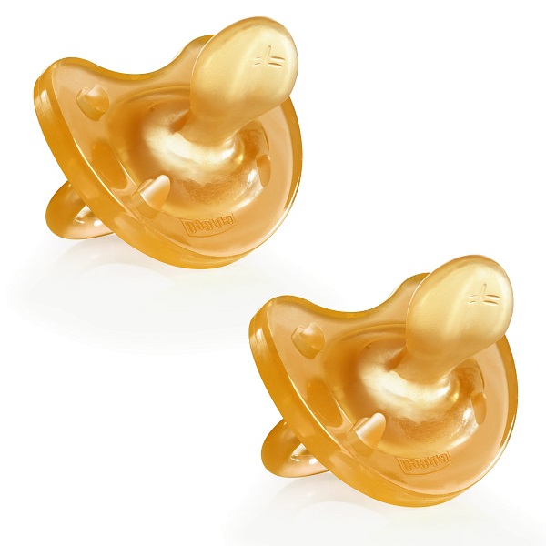 CHICCO GOMMOTTO IN CAUCCIU' 0-6 MESI 2 PEZZI - Gruppofarmastore.it