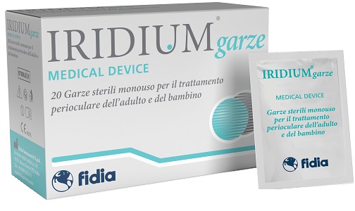 IRIDIUM GARZA OCULARE MEDICATA IN TESSUTO NON TESSUTO 20 PEZZI - Gruppofarmastore.it