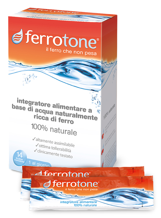 FERROTONE 14 BUSTINE 20 MG - Gruppofarmastore.it