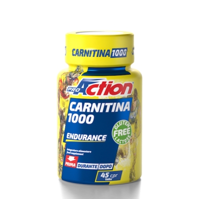 PROACTION CARNITINA 1000 45 COMPRESSE - Gruppofarmastore.it