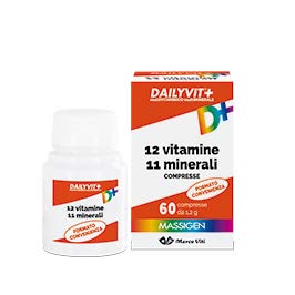 MASSIGEN DAILYVIT 12 VITAMINE 11 MINERALI 60 COMPRESSE RIVESTITE - Gruppofarmastore.it