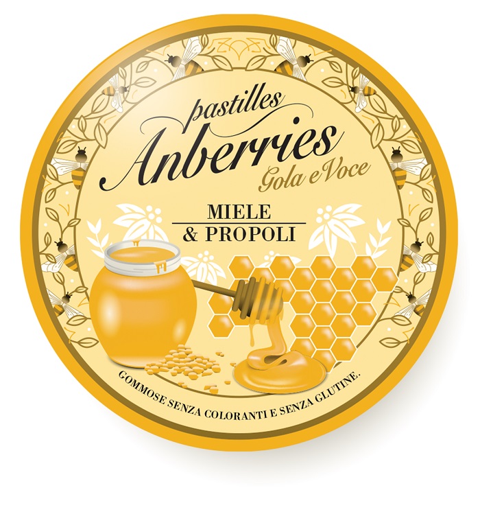 ANBERRIES MIELE PROPOLI 55 G - Gruppofarmastore.it