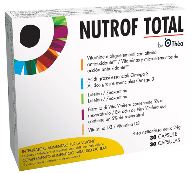 NUTROF TOTAL 30 CAPSULE - Gruppofarmastore.it