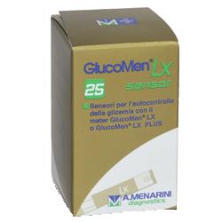 STRISCE MISURAZIONE GLICEMIA GLUCOMEN LX PLUS 25 PEZZI - Gruppofarmastore.it