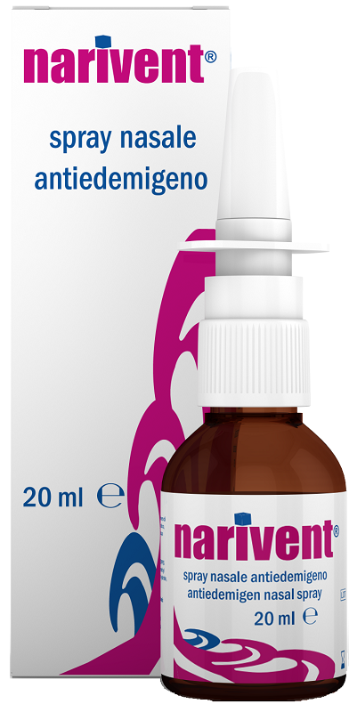 SPRAY NASALE ANTIEDEMIGENO NARIVENT FLACONE 20 ML - Gruppofarmastore.it