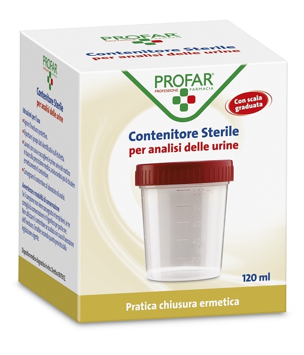 CONTENITORE URINE PROFAR 120ML - Gruppofarmastore.it