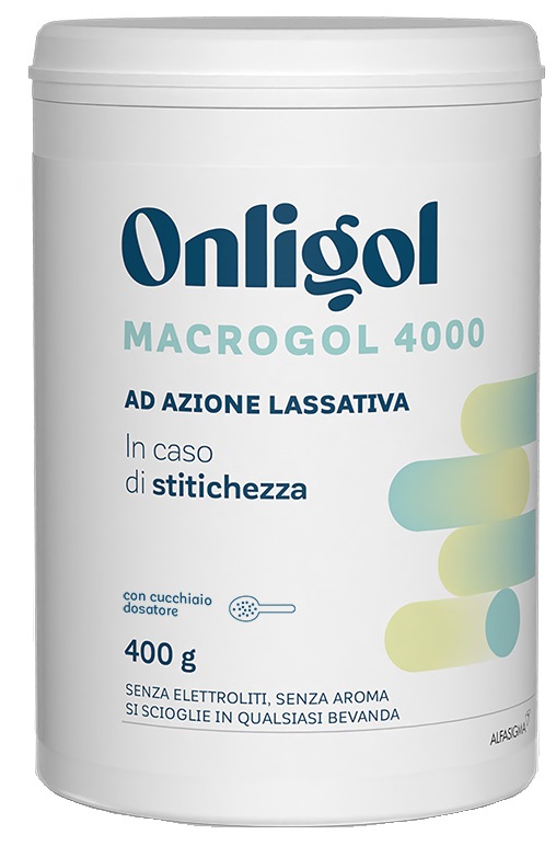 ONLIGOL MACROGOL 4000 400 G SENZA ZUCCHERO - Gruppofarmastore.it