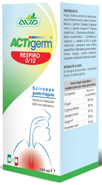 ACTIGERM RESPIRO 0-12 200 ML - Gruppofarmastore.it